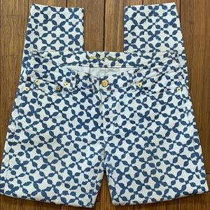 Cropped skinny jeans